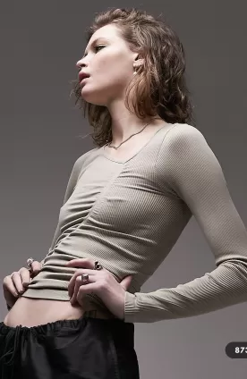 Long Sleeve Seamless Top