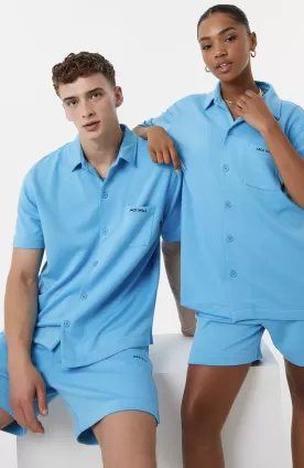 Relaxed Short Sleeve Shirt and Shorts