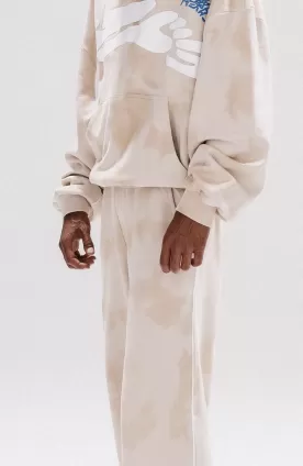 Washed Oversized Hoodie and Joggers with High Print