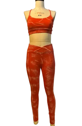 Washed Effect Bra and Leg