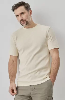 Waffle Cotton T-Shirt