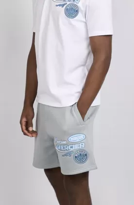 Smoke Blue Racer Shorts - Tee