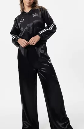 Satin Wide Leg Trouser &  Satin Bomber